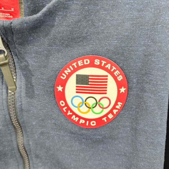 Nike Tech Fleece Team USA Olympic Jacket 2016 Navy Women’s M EUC - Picture 6 of 6
